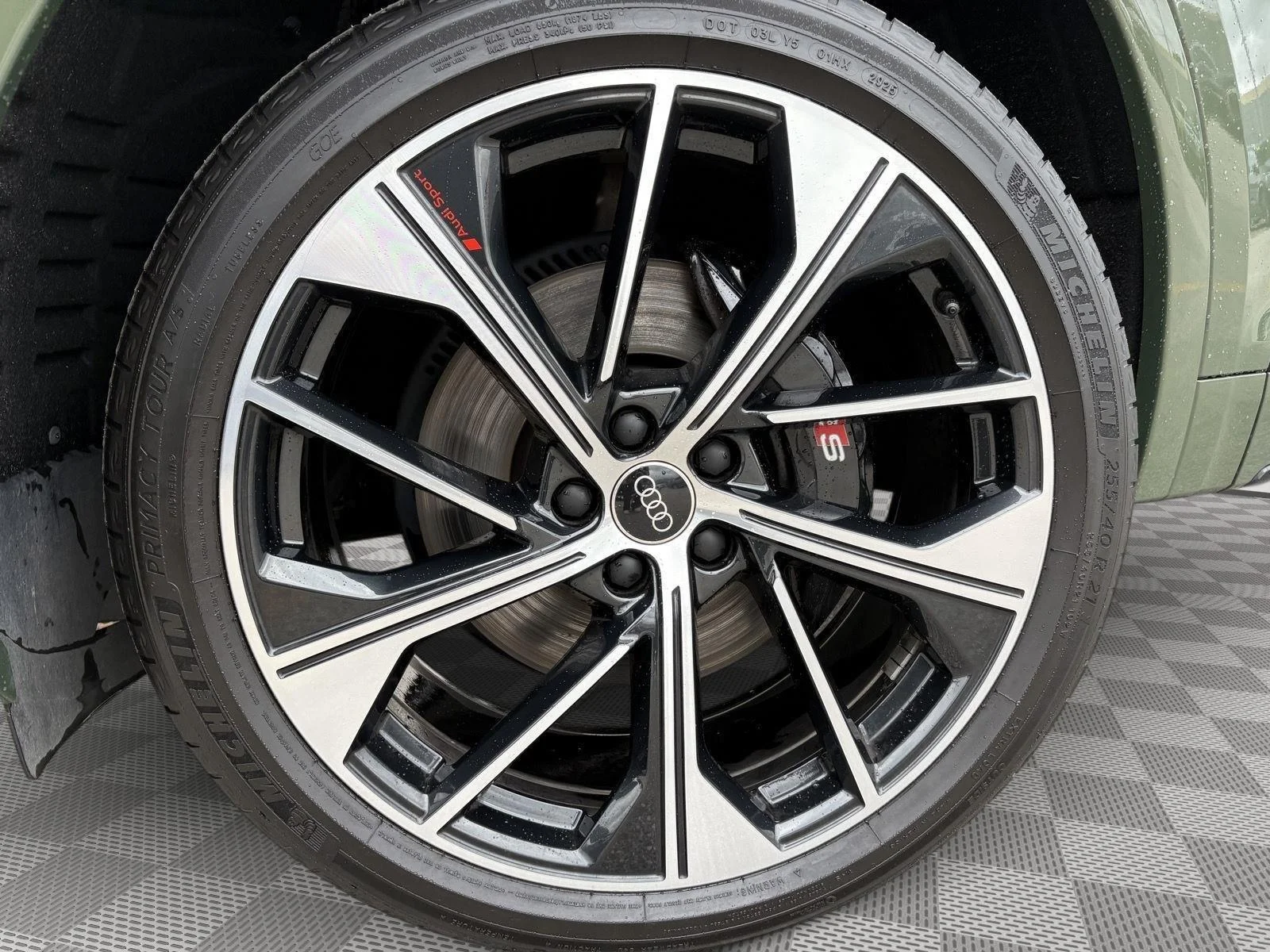 Used 2023 District Green Metallic Audi Premium Plus image 9