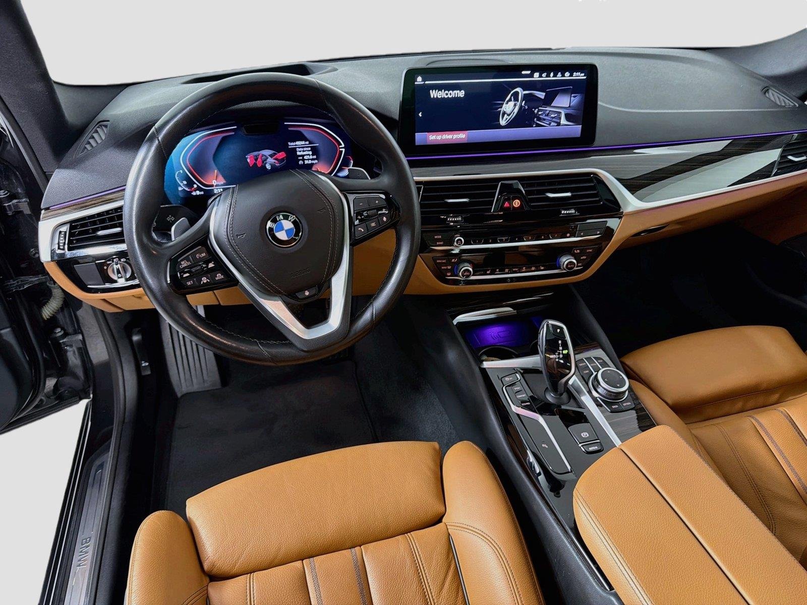 Used 2022 Dark Graphite Metallic BMW 540i xDrive image 24