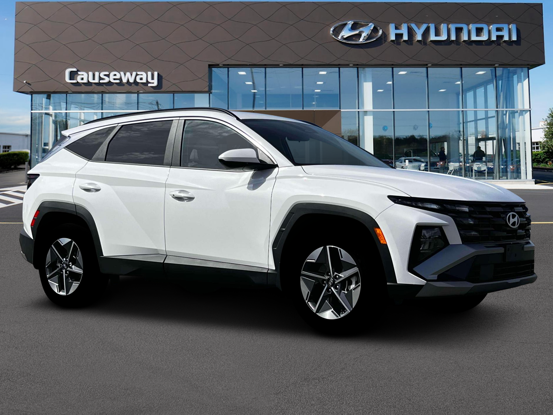 New 2026 White Hyundai SEL AWD image 10