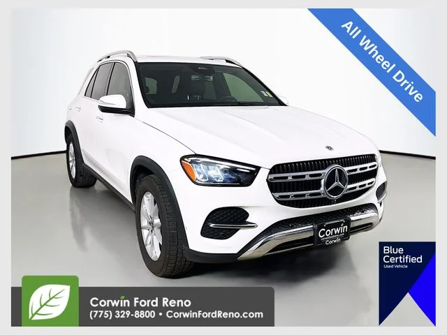 Certified Used 2024 Polar White Mercedes-Benz GLE 450e image 1