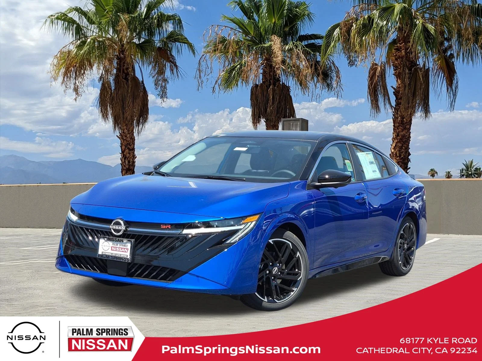 New 2026 Bluestone Pearl/Super Black Nissan SR image 1