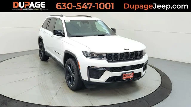 New 2026 Bright White Clear-Coat Exterior Paint Jeep Limited video 1
