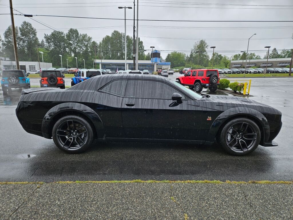 Used 2021 Black Dodge R/T Scat Pack Widebody image 6