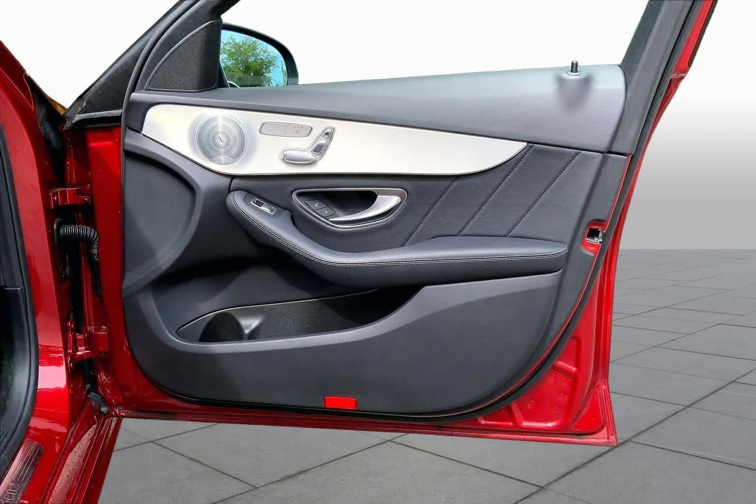 Used 2018 designo Cardinal Red Metallic Mercedes-Benz C 300 image 23