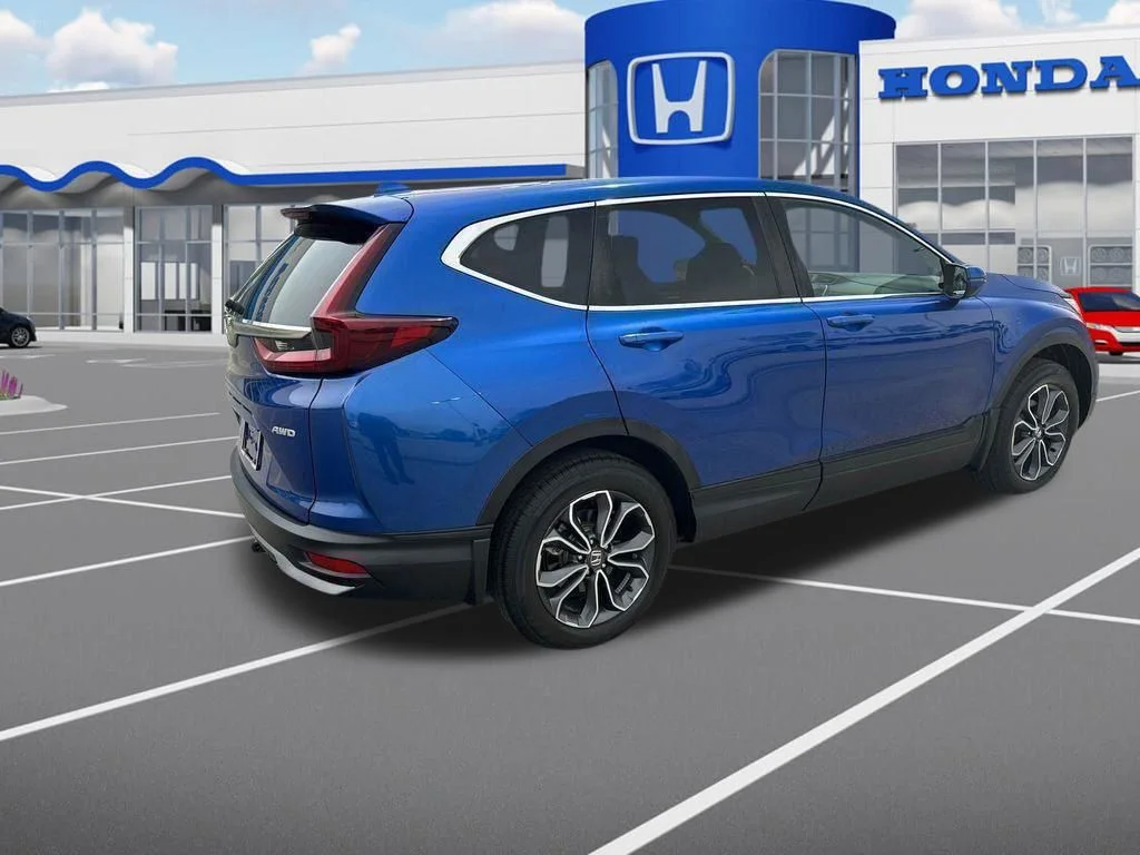 Certified Used 2021 Aegean Blue Metallic Honda EX-L image 17