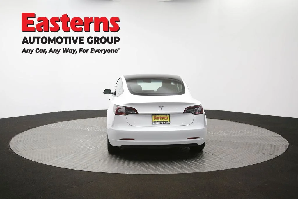 Used 2021 White Tesla Standard Range Plus image 30