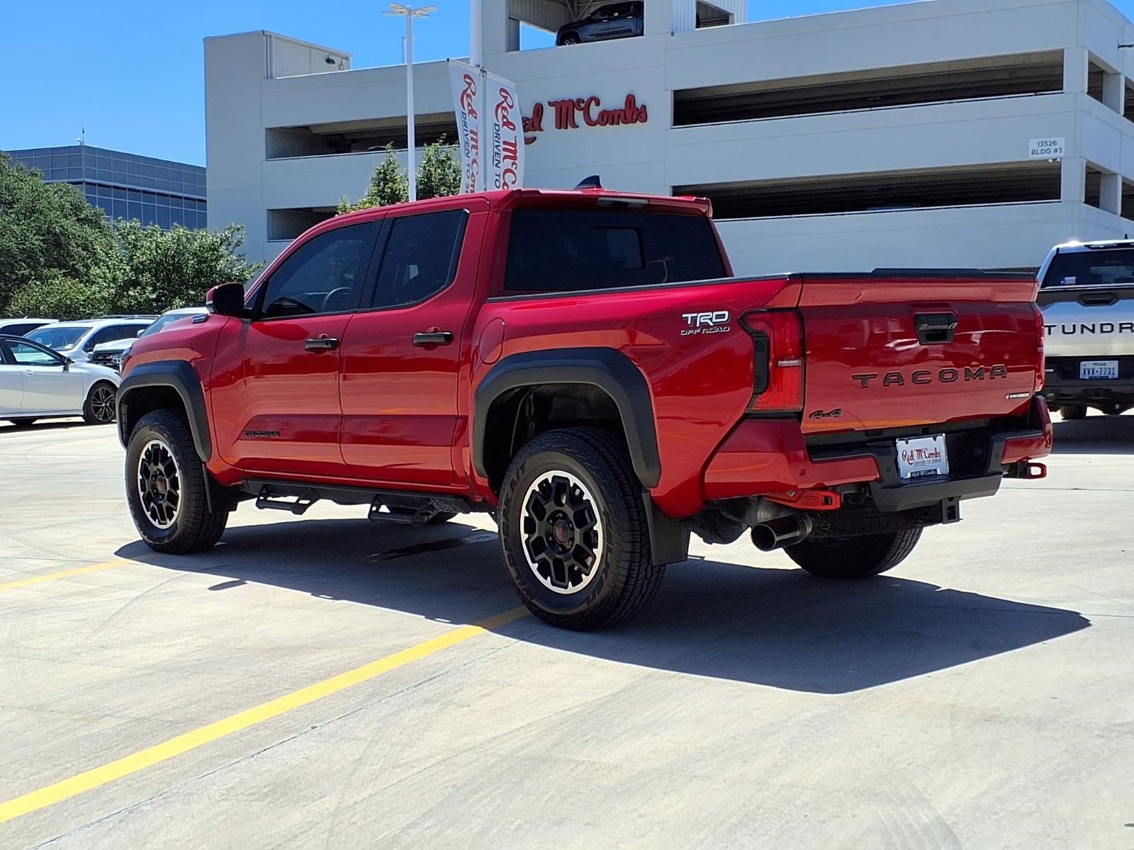 Used 2024 SUPERSONIC RED Toyota TRD OFF ROAD HYBR image 7