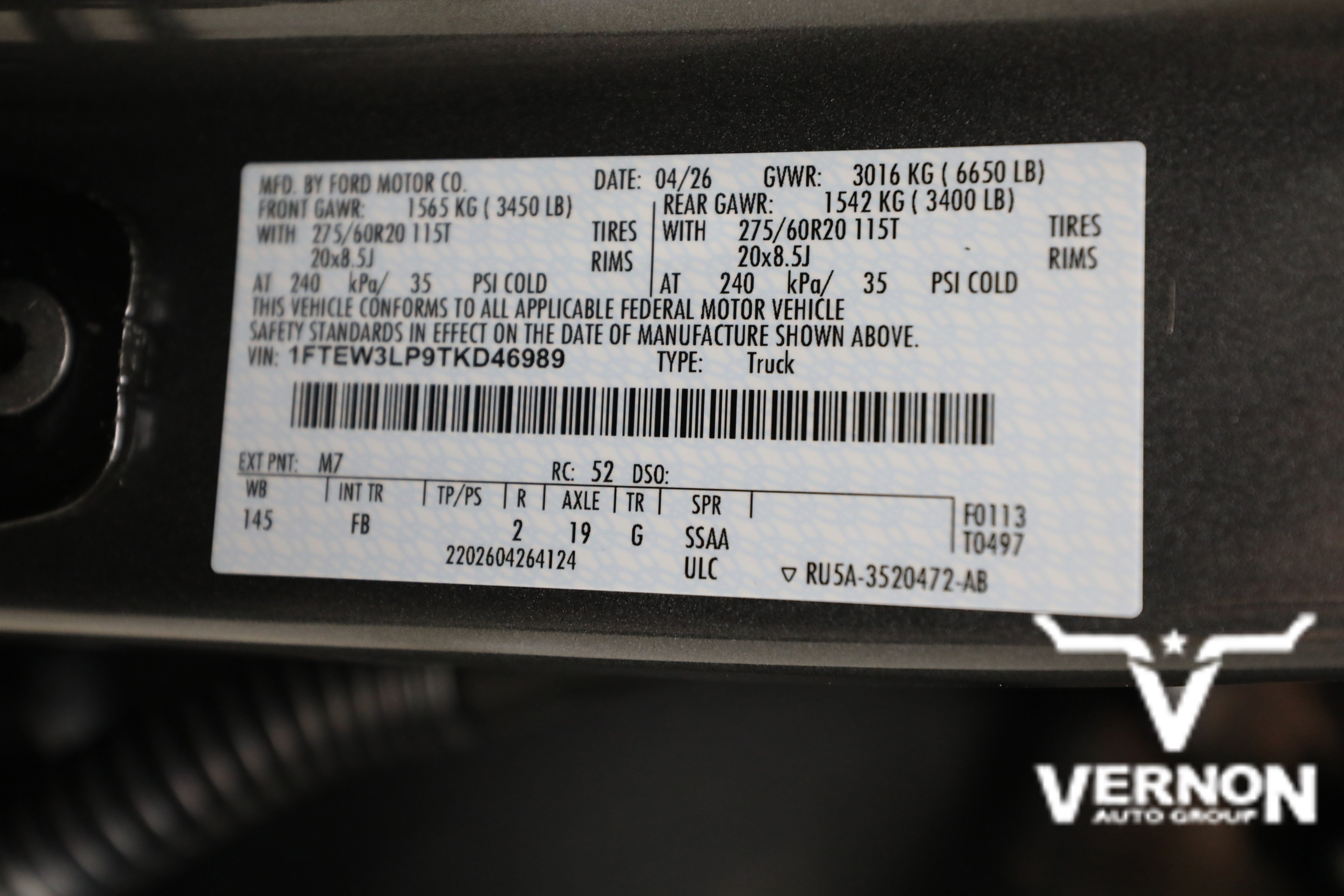 New 2026 Carbonized Gray Metallic Ford  image 38