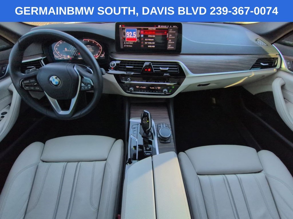 Certified Used 2023 Blue Metallic BMW 530i image 17