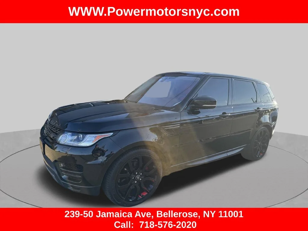 Used 2017 Black Land Rover 3.0L V6 Supercharged SE image 1
