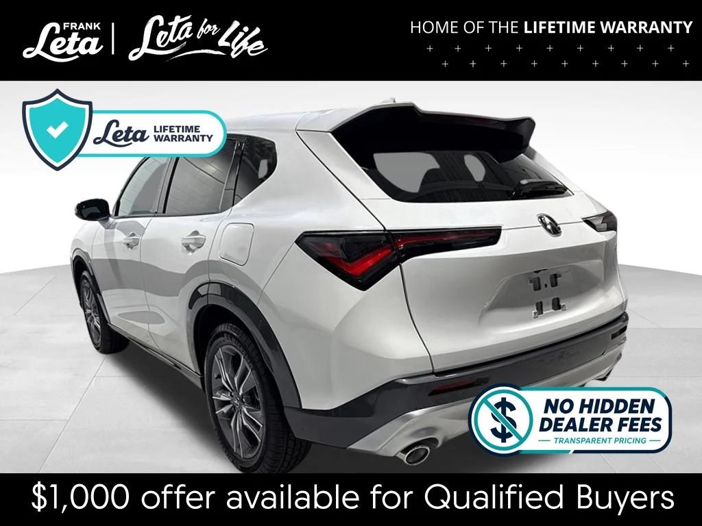 New 2026 Platinum White Pearl Acura Base image 3