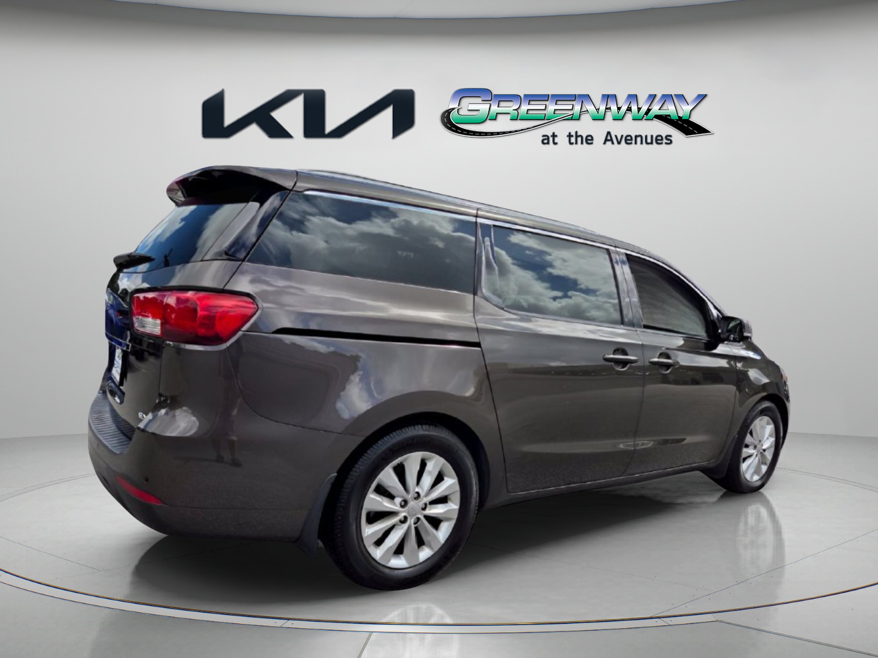 Used 2017 Titanium Bronze Kia EX image 7