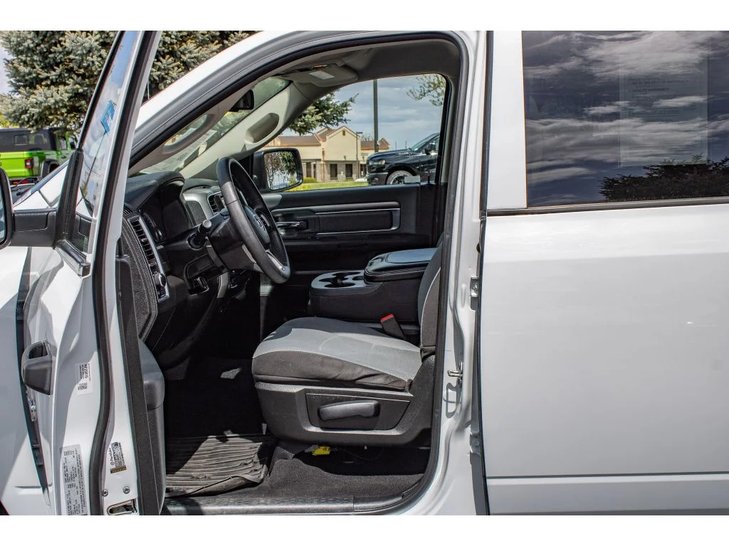 Used 2023 Bright White Clearcoat Ram SLT image 22