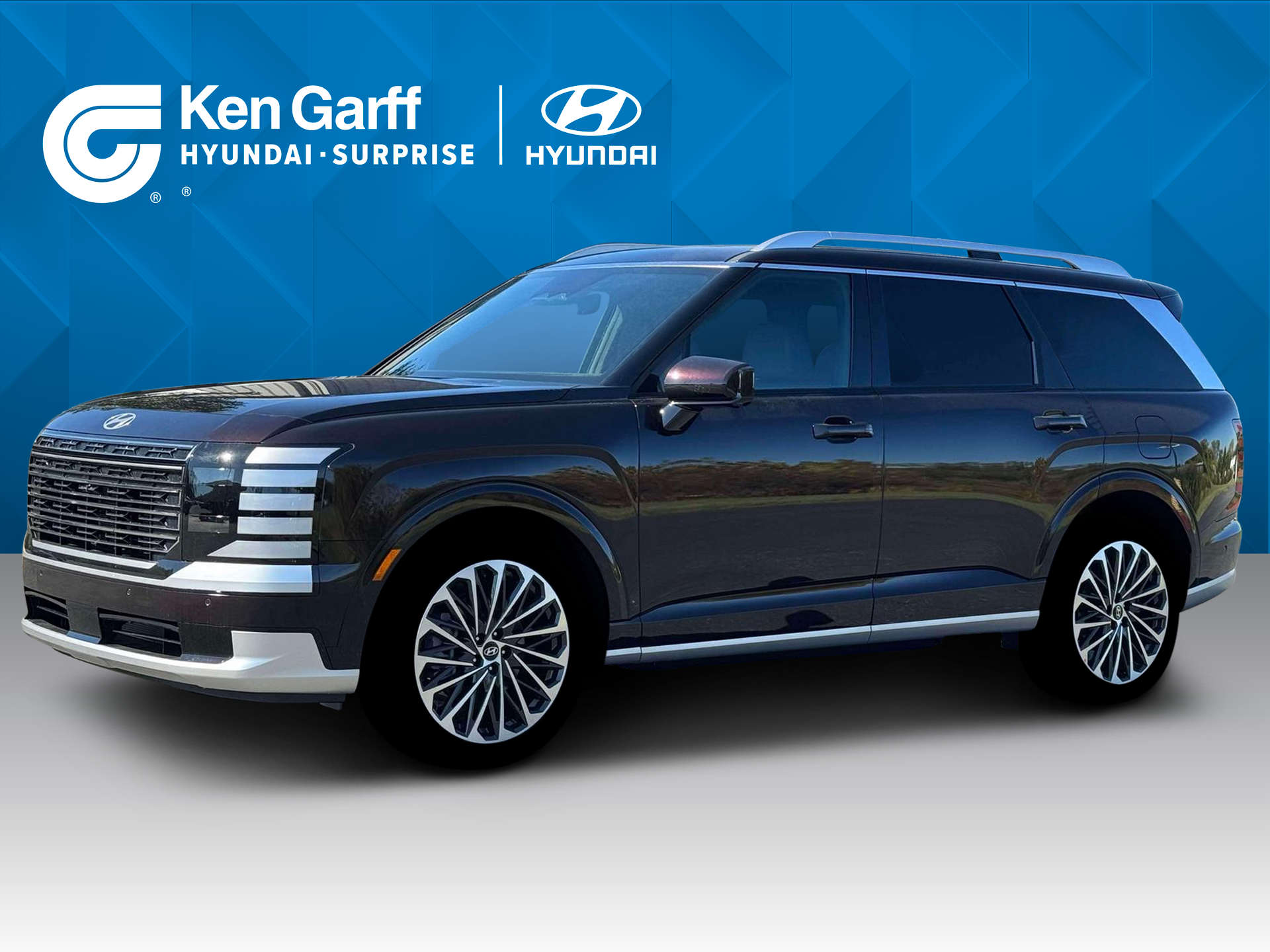New 2026 Galaxy Maroon Pearl Hyundai Calligraphy AWD image 2