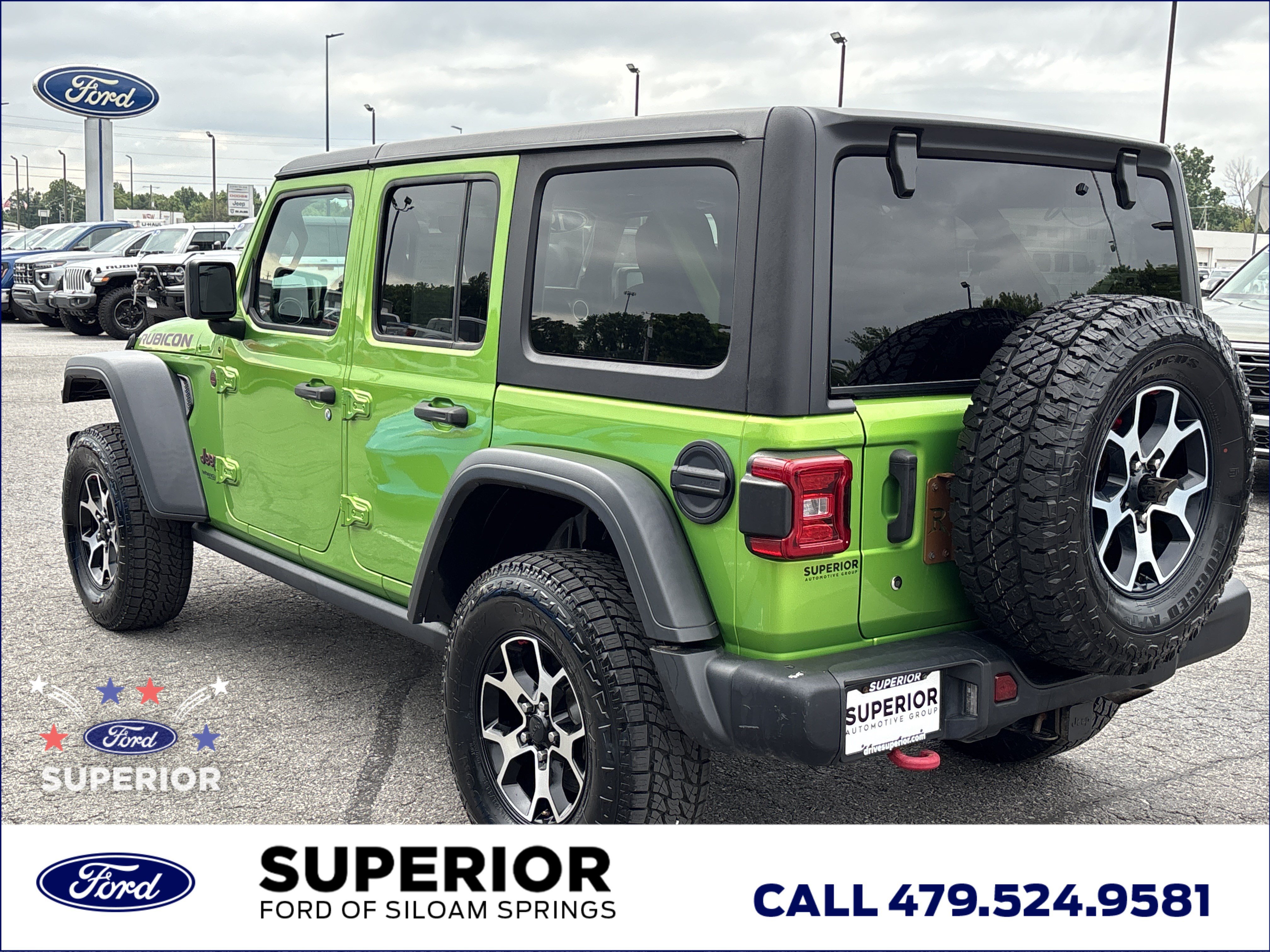 Used 2019 Mojito! Clearcoat Jeep Rubicon image 9