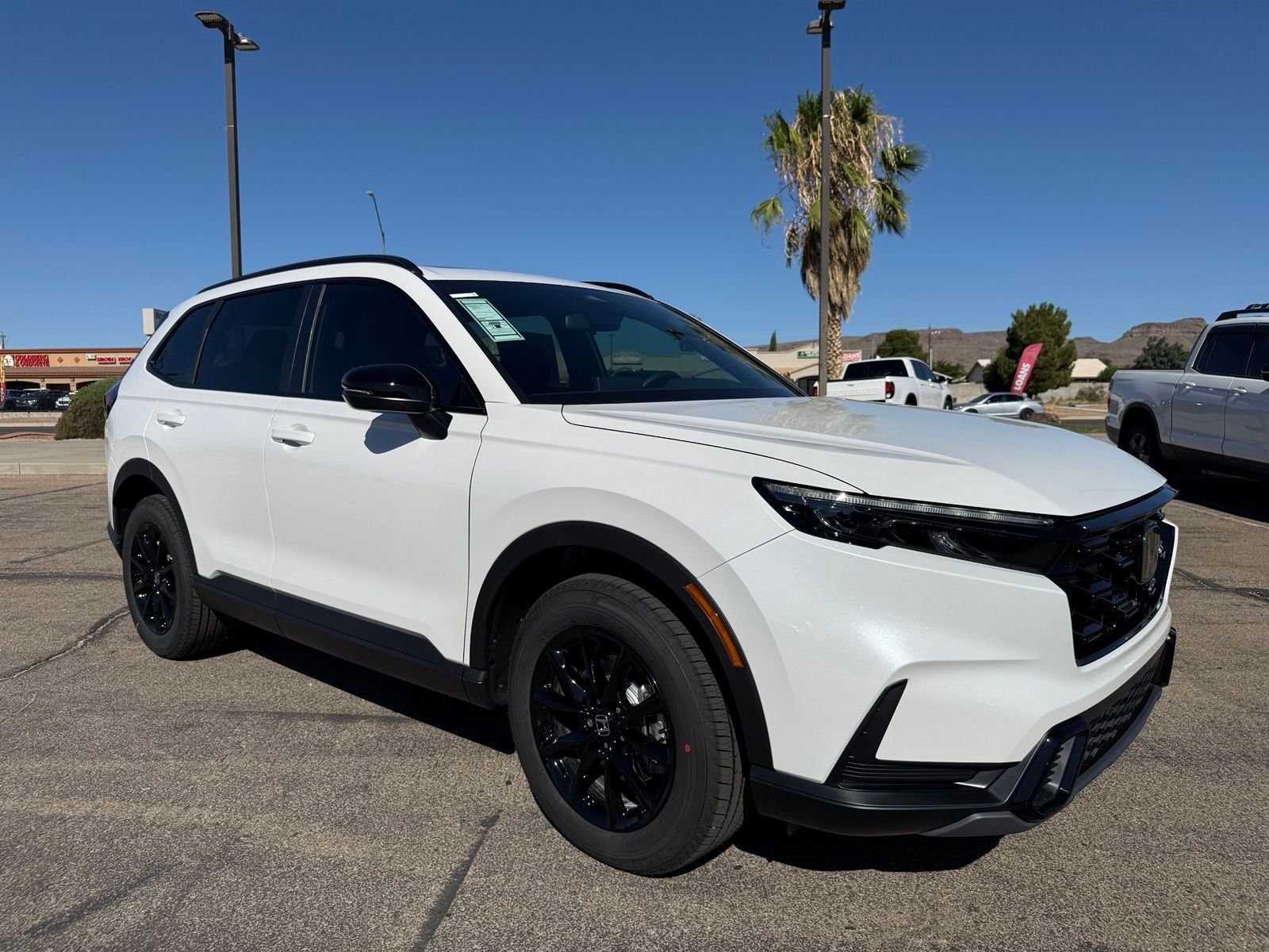 New 2026 Platinum White Pearl Honda Sport image 3