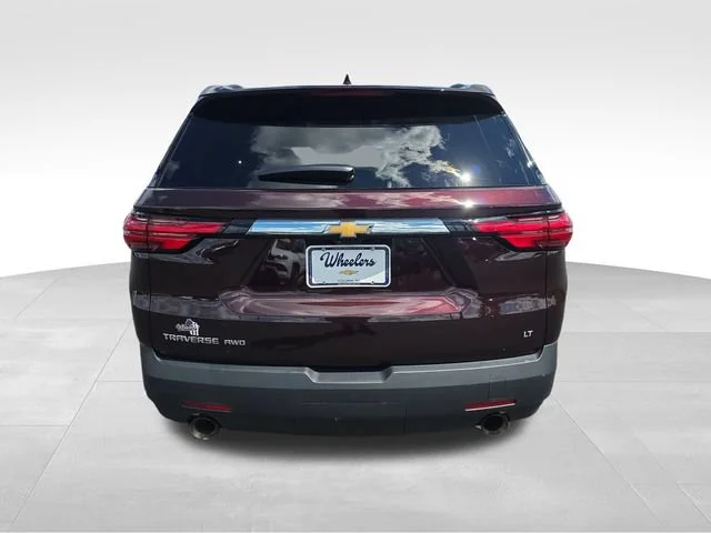 Used 2023 Black Cherry Metallic Chevrolet LT Leather image 4