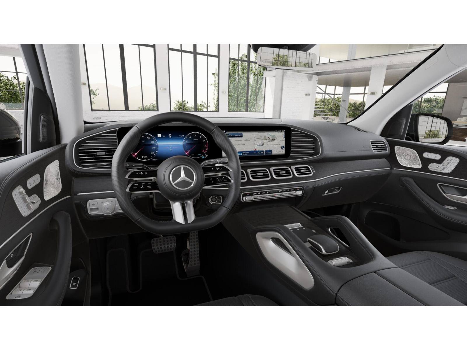 New 2026 Cirrus Silver Metallic Mercedes-Benz GLS 450 image 3
