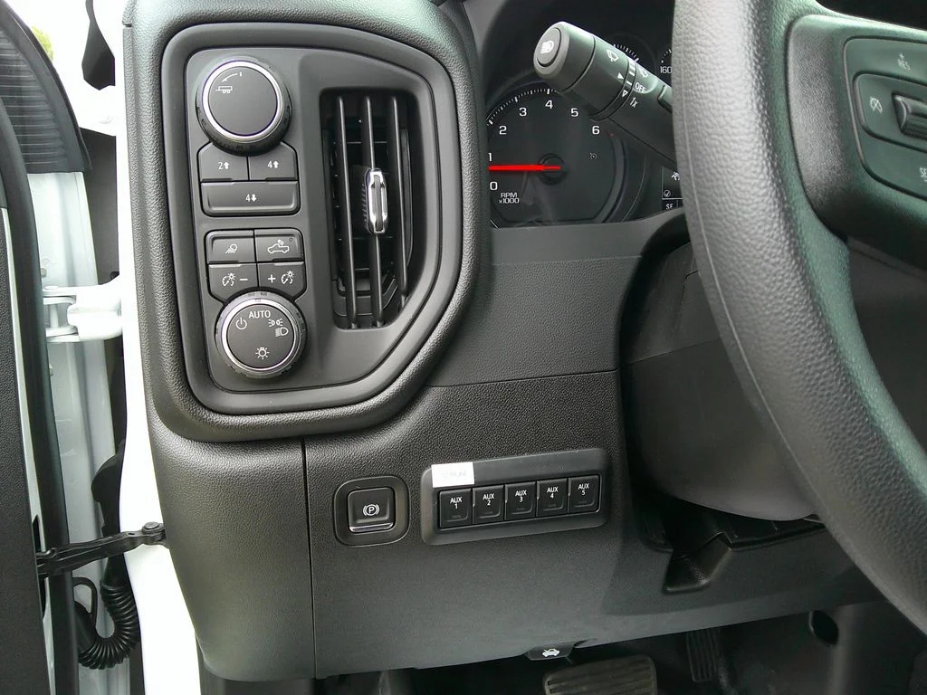 New 2025 White Chevrolet Work Truck image 11