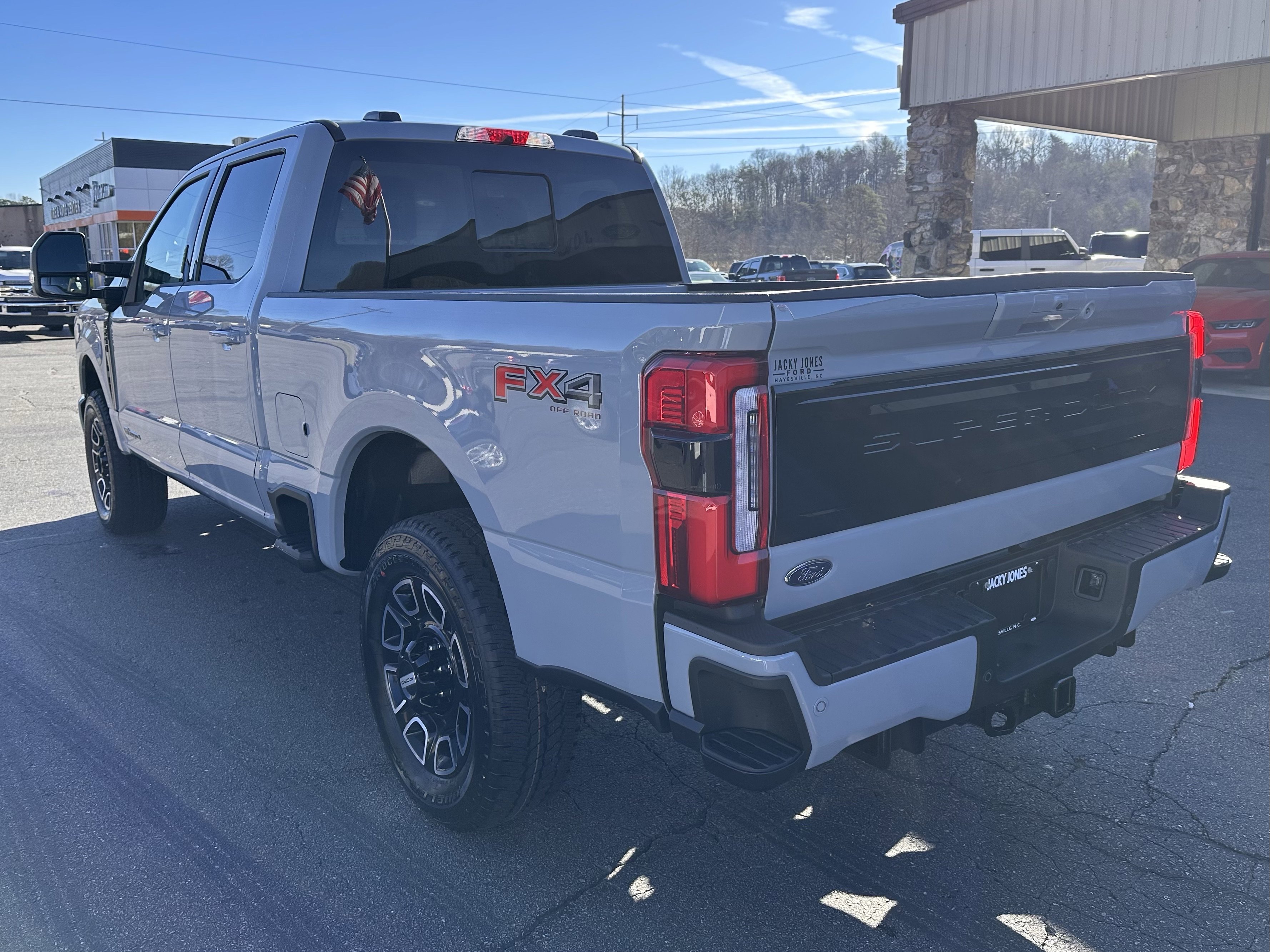 New 2026 Glacier Gray Metallic Tri-Coat Ford F-250® Platinum® image 8