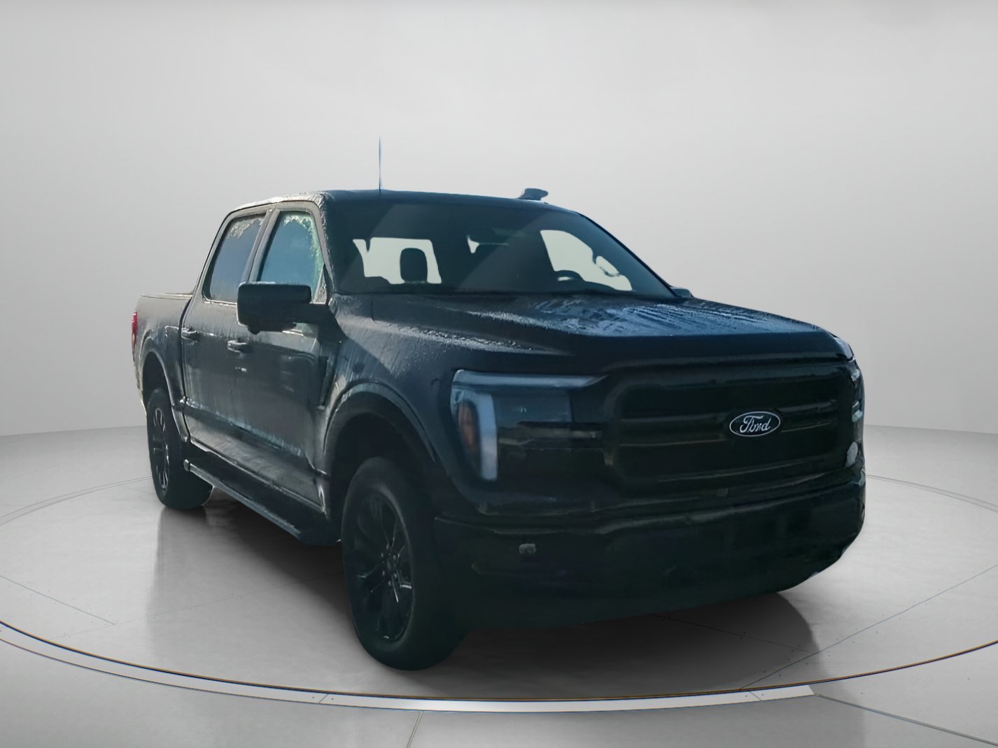 New 2026 Agate Black Metallic Ford Lariat® image 3