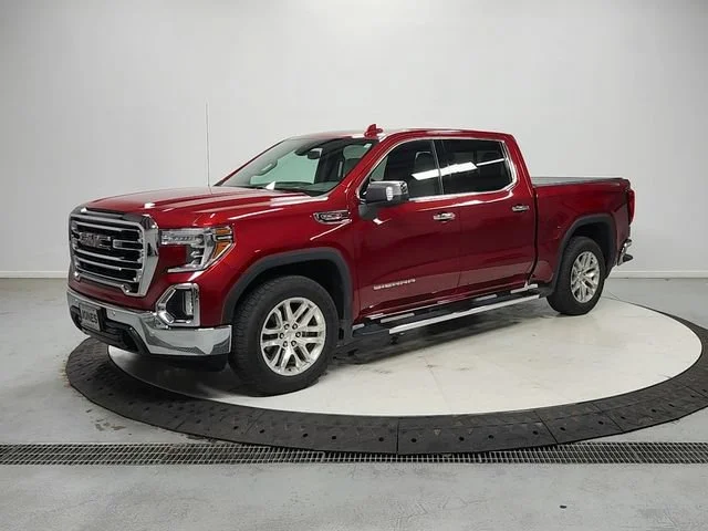 Used 2019 RED QUARTZ TINTCOAT GMC SLT image 4
