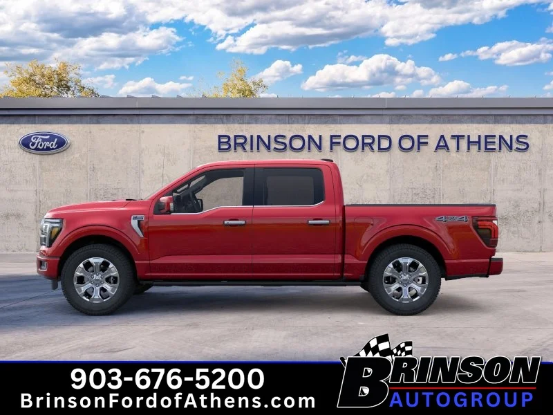 New 2026 Ruby Red Metallic Tinted Clearcoat Ford Platinum® image 3