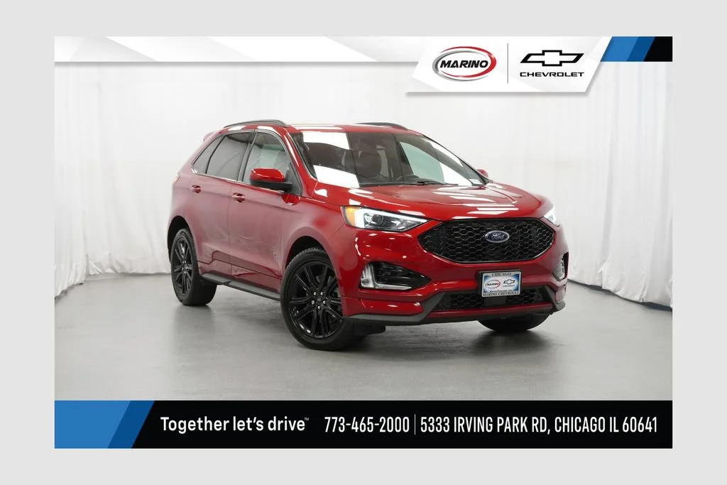 Used 2021 Red Ford ST-Line image 1