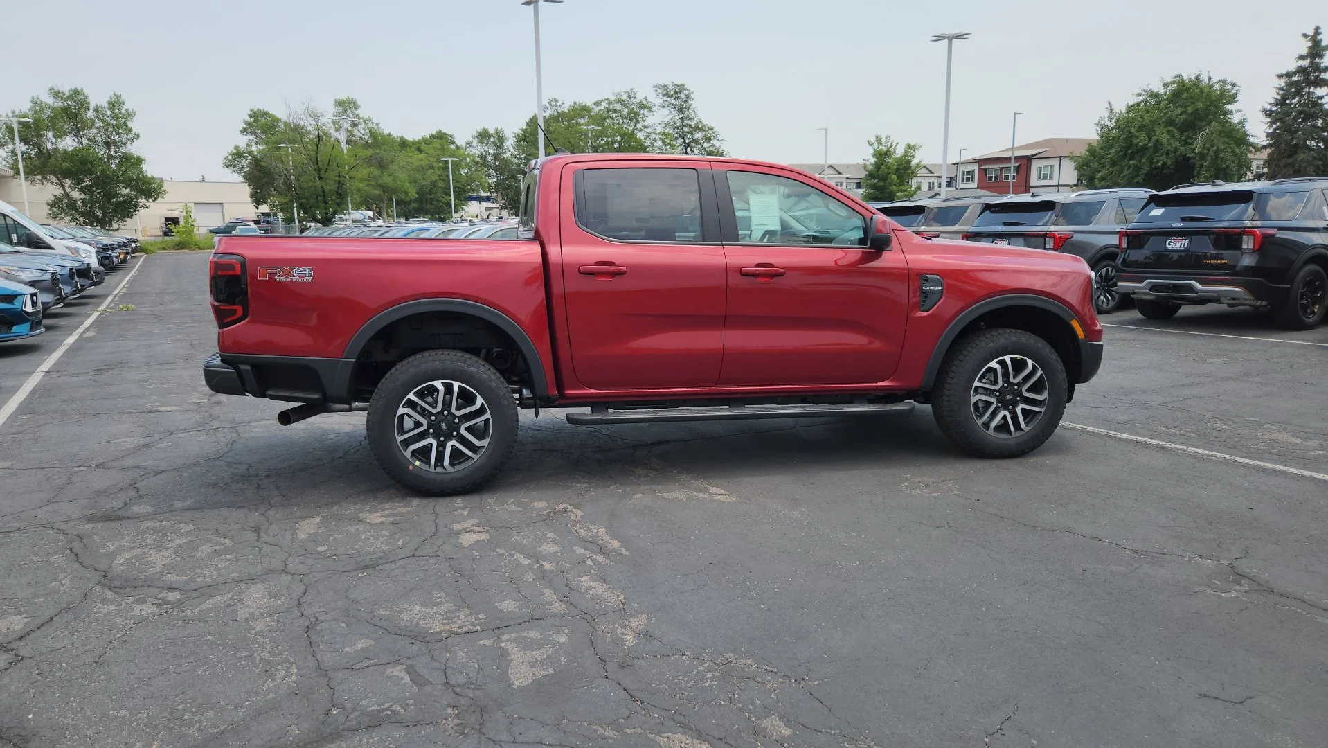 New 2026 Ruby Red Metallic Tinted Clearcoat Ford LARIAT image 8