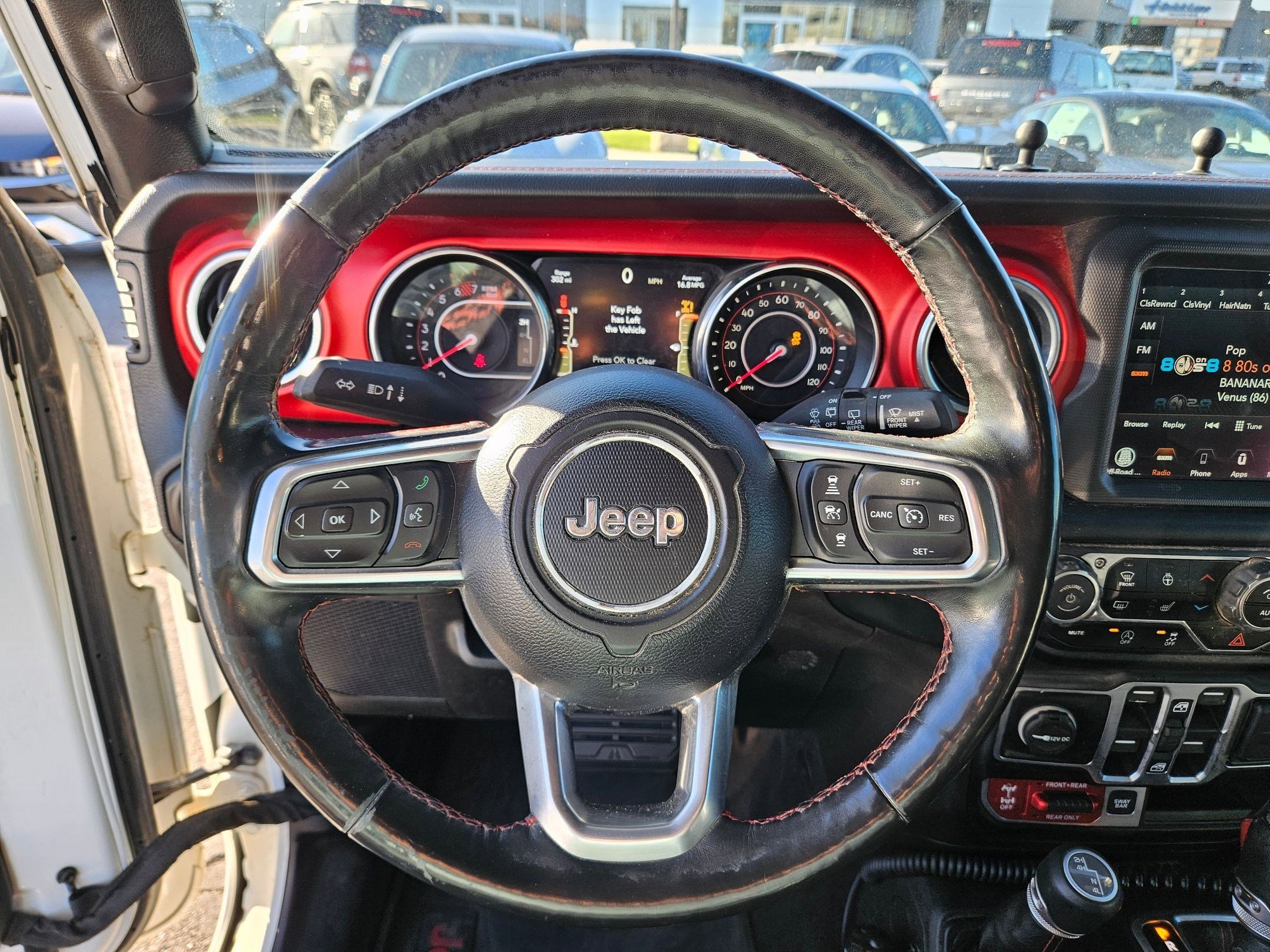 Used 2019 Bright White Clearcoat Jeep Rubicon image 16