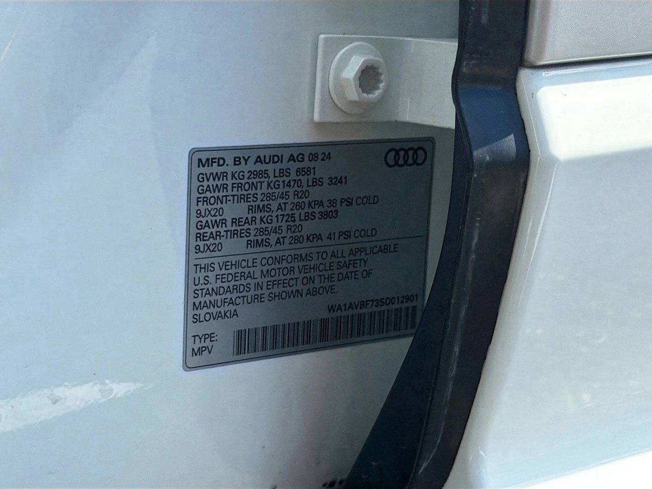 Used 2025 White Audi 55 Premium image 48