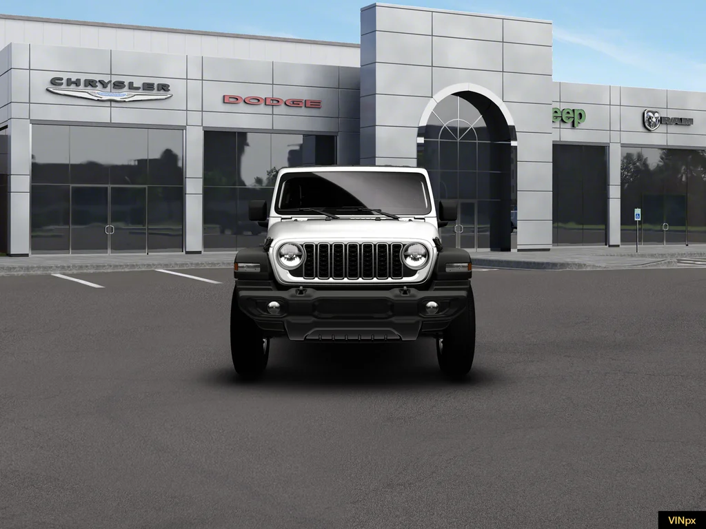 New 2026 Bright White Clear-Coat Exterior Paint Jeep Sport image 10