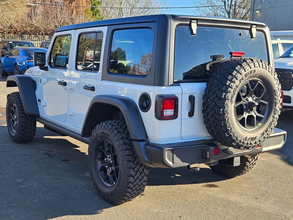 New 2026 Bright White Clear-Coat Exterior Paint Jeep Willys image 5