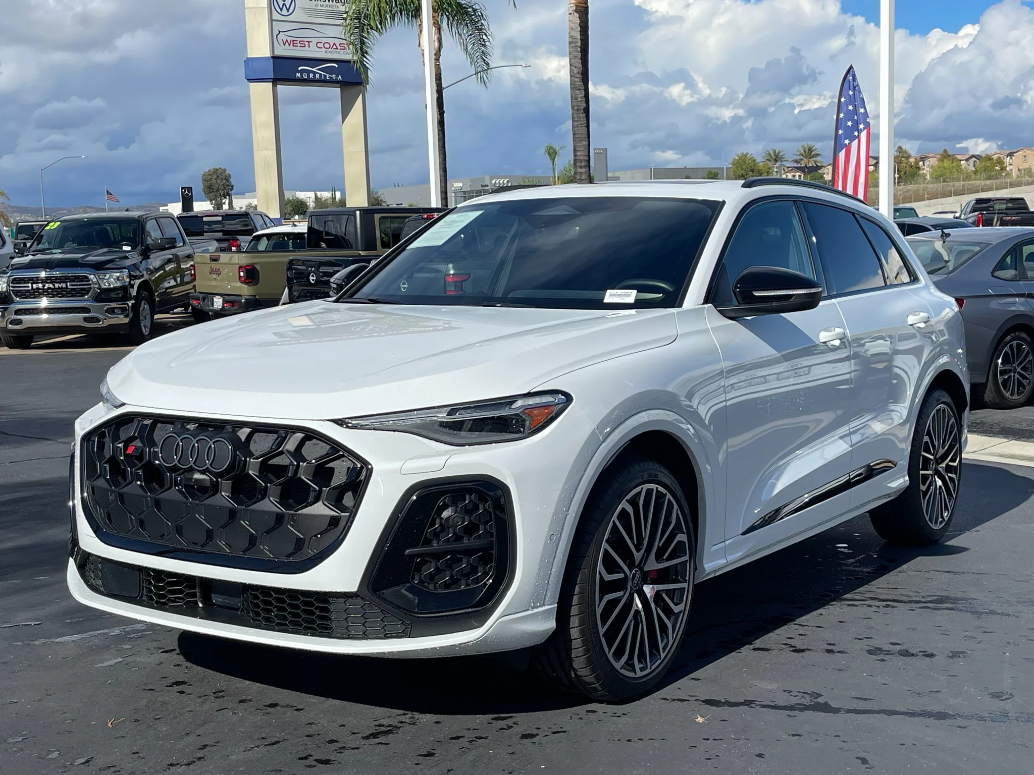 Used 2025 Arkona White Audi Prestige image 2