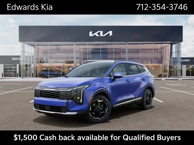 New 2026 Blue Kia EX image 1