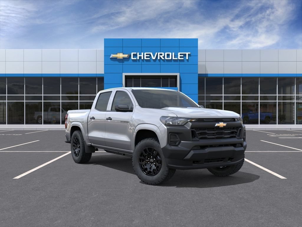 New 2026 Sterling Gray Metallic Chevrolet WT image 1