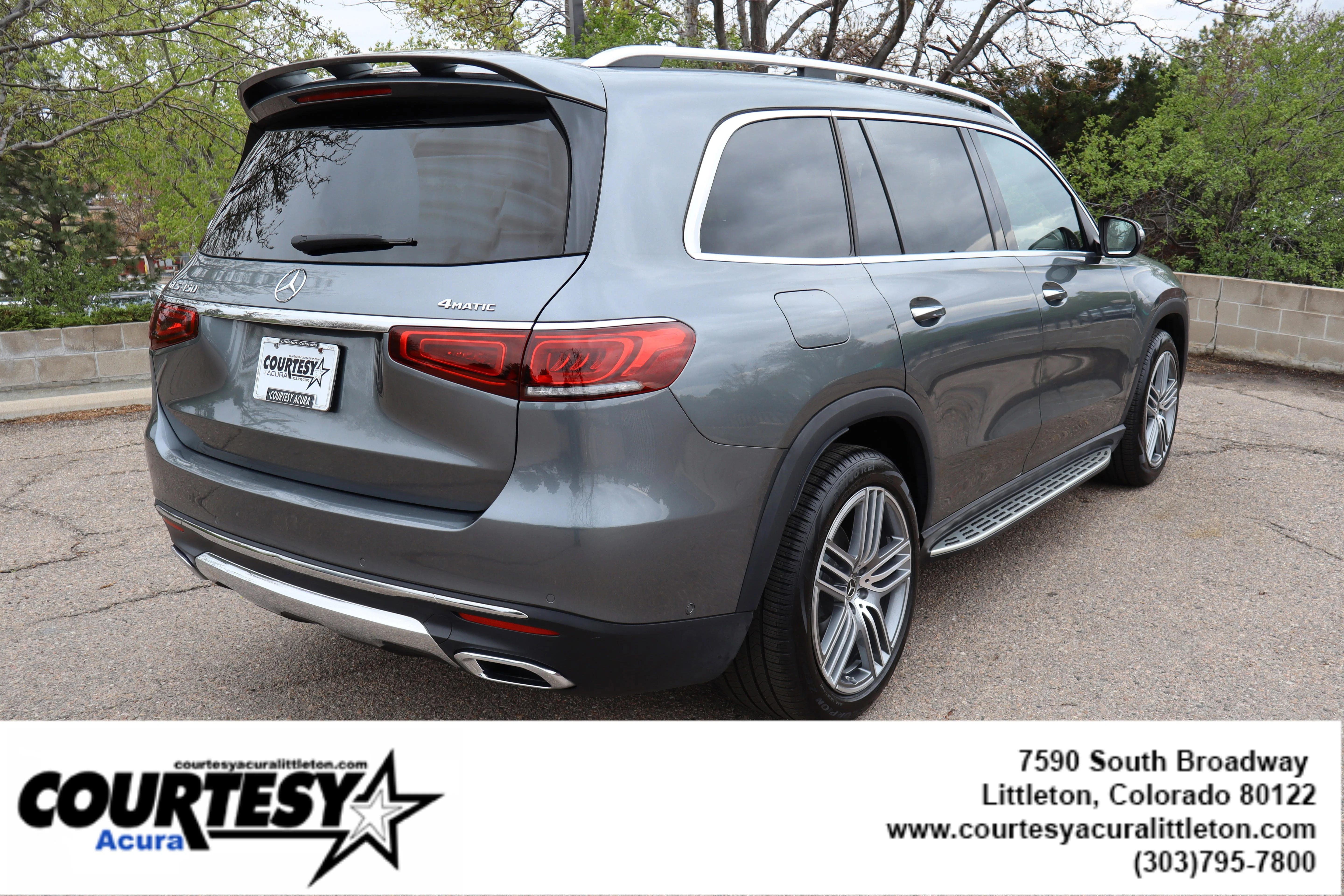 Used 2021 Gray Mercedes-Benz GLS 450 image 6