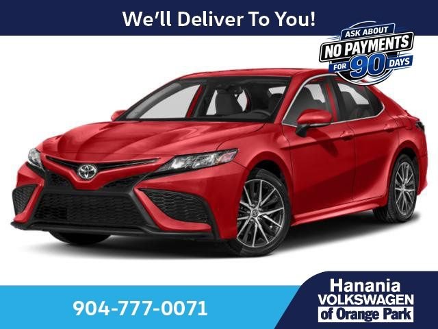 Used 2023 White Toyota SE image 1