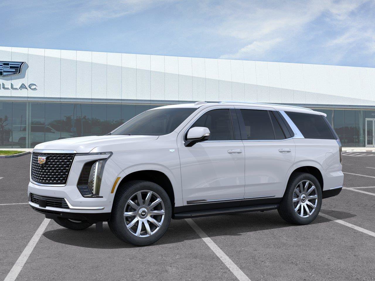 New 2026 Vibrant White Tricoat Cadillac 1SA image 2