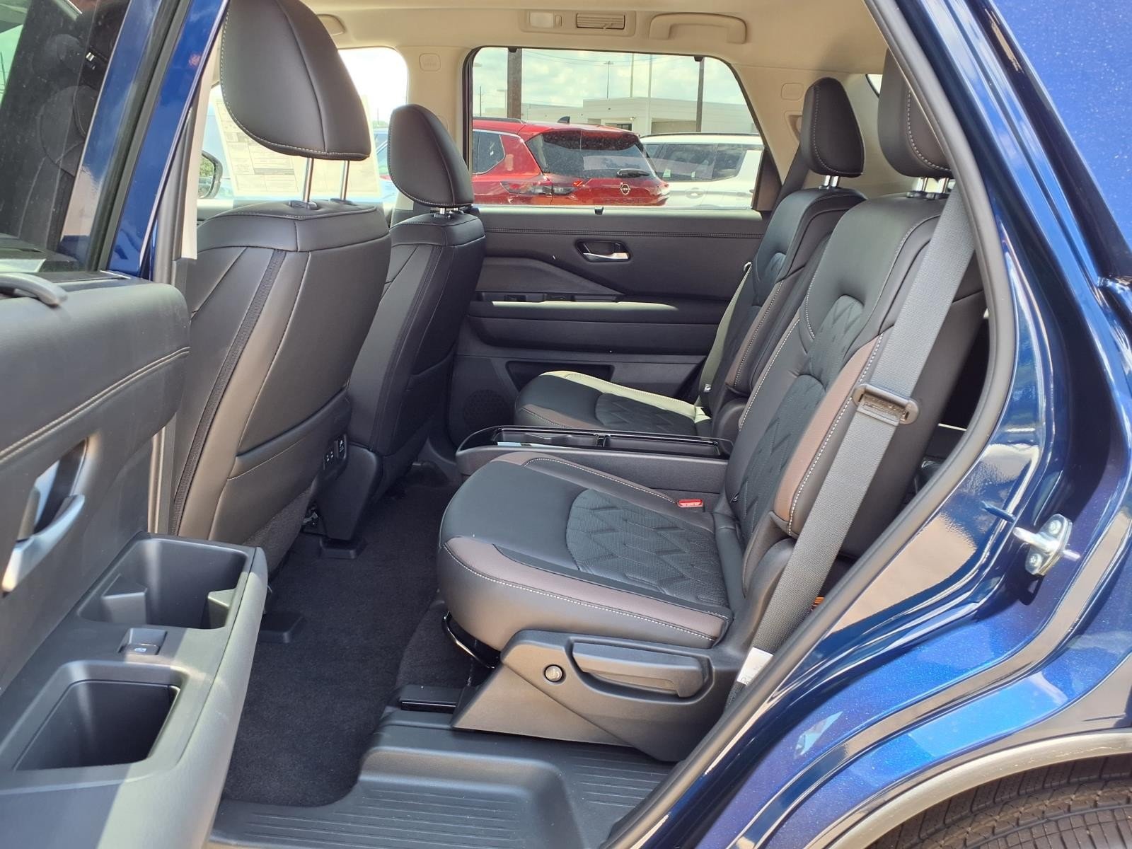 2026 Nissan Pathfinder Platinum Blue at Robbins Nissan