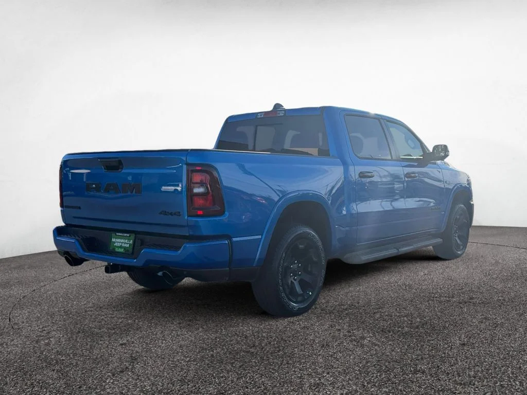New 2026 Hydro Blue Pearl-Coat Exterior Paint RAM Big Horn/Lone Star image 5