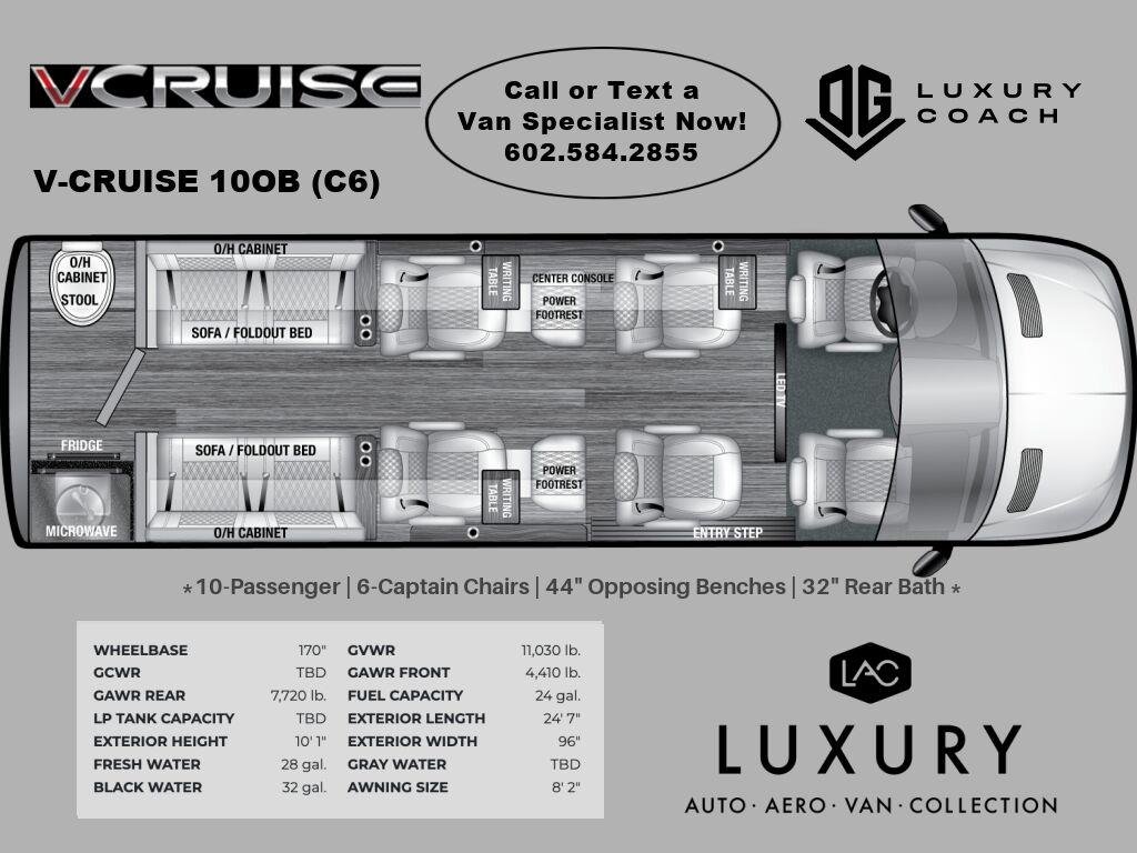 New 2026 Hightech Silver OGV LUXURY COACH AWD ADV PKG 2.1 w/ Comfort Seats image 31