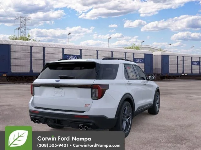 New 2026 White Metallic Ford ST image 8