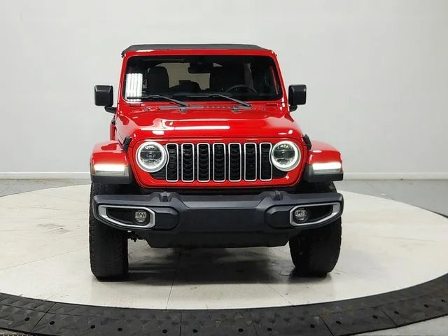 Used 2024 Red Jeep Sahara image 3