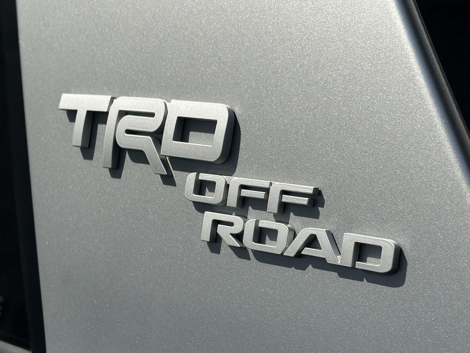 Used 2024 Classic Silver Metallic Toyota TRD Off-Road Premium image 10