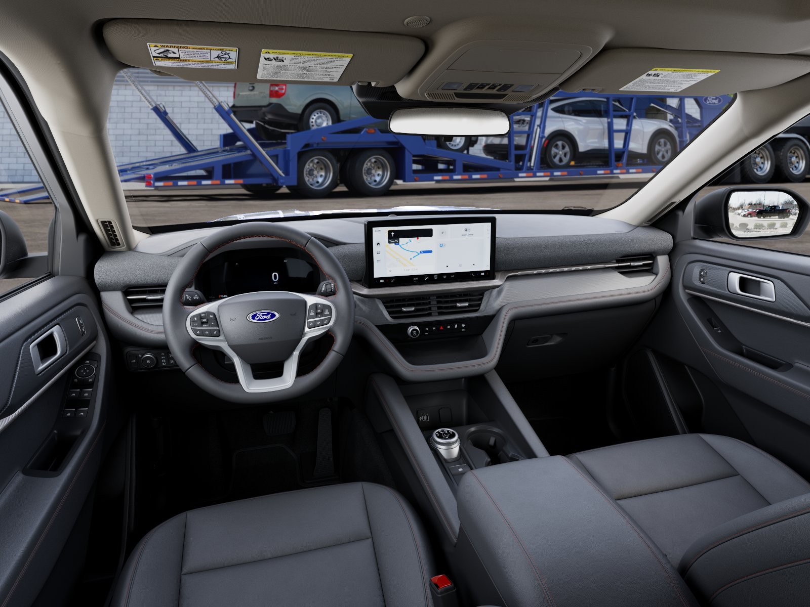 New 2027 Agate Black Metallic Ford Active image 9