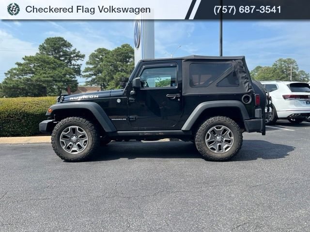 Used 2014 Black Clearcoat Jeep Rubicon image 3