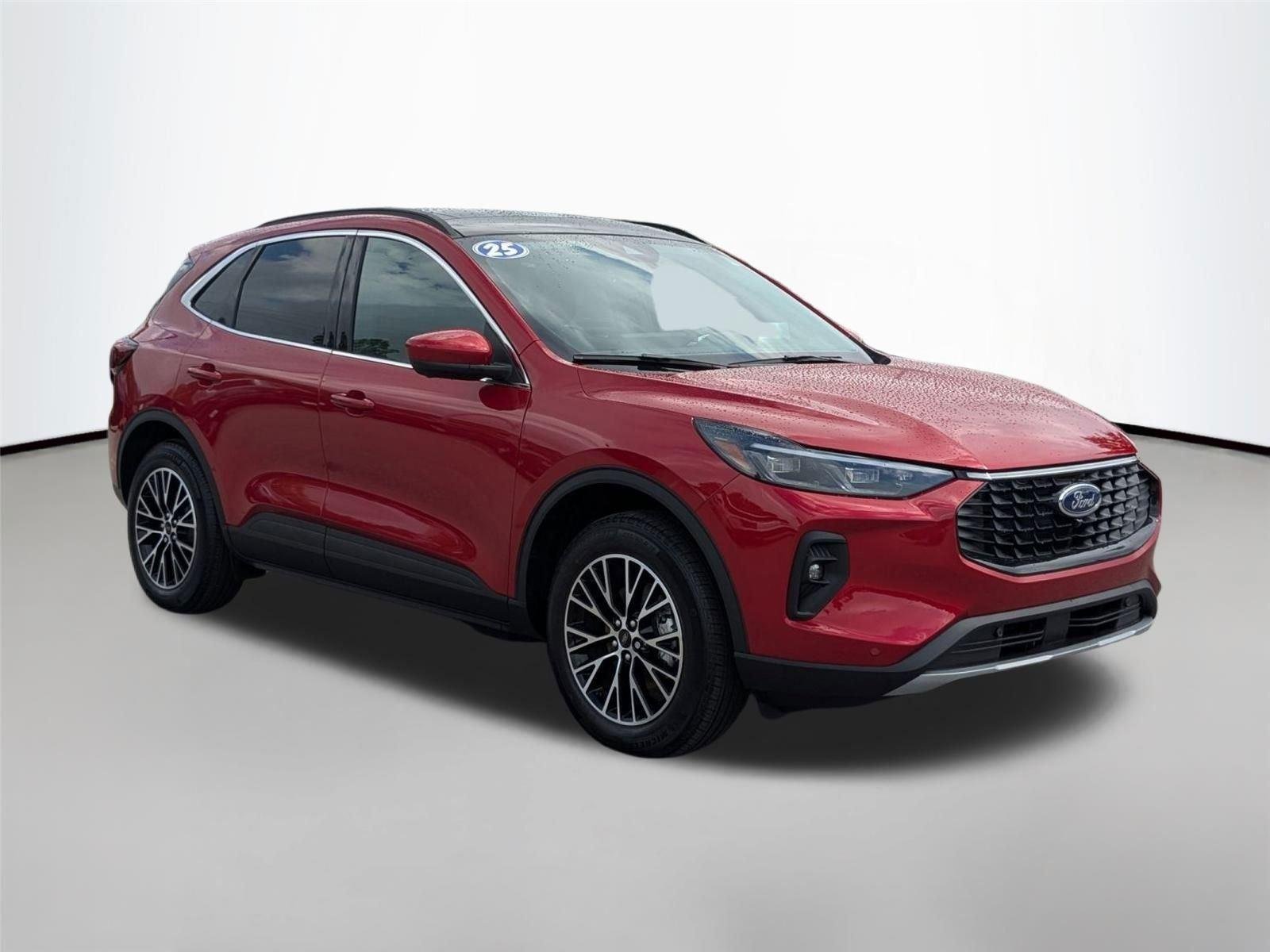 New 2025 Rapid Red Metallic Tinted Clearcoat Ford PHEV image 5