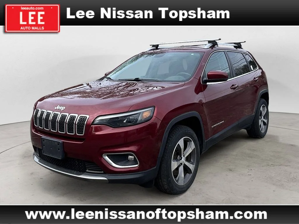 Used 2019 Velvet Red Pearlcoat Jeep Limited image 1