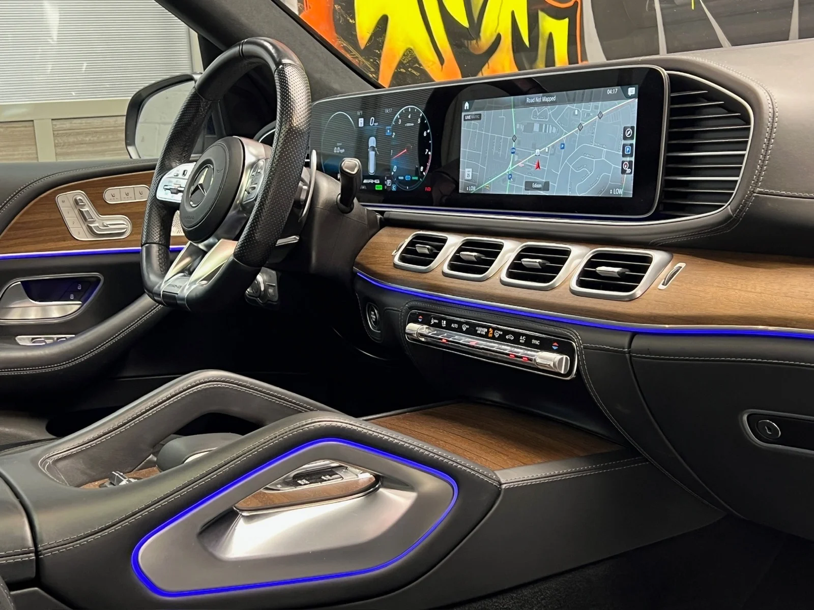 Used 2021 Lunar Blue Metallic (890) Mercedes-Benz AMG® GLS 63 image 21
